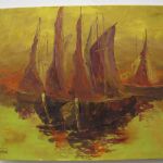 638 7158 OIL PAINTING (F)
